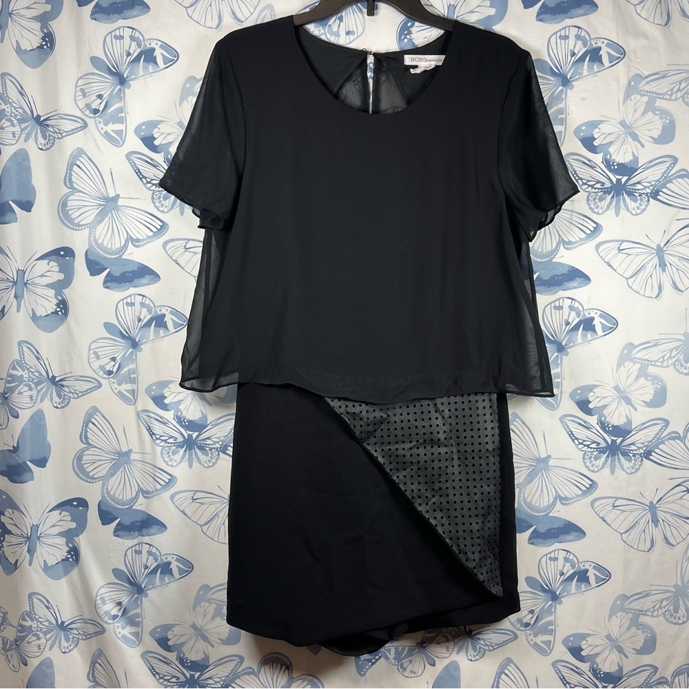 BCBGENERATION Asymmetric Romper SZ:12